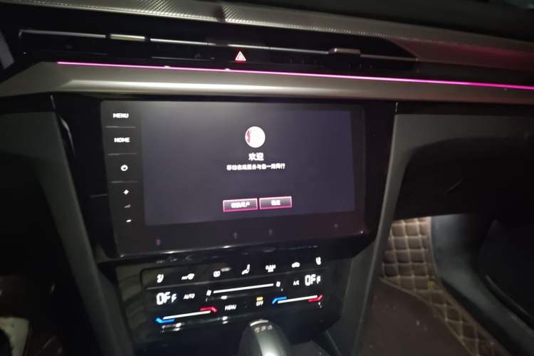Used Volkswagen FAW-Volkswagen CC 2024 380TSI Striking All-Encompassing Edition Audio And AC Panel