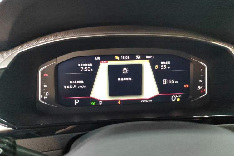 Used Volkswagen FAW-Volkswagen CC 2024 Estate Car 380TSI Hunter's Heart Edition Instrument Cluster