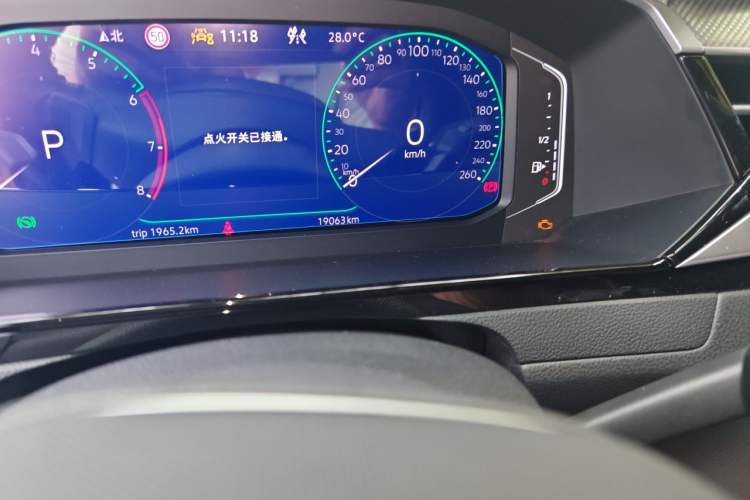 Used Volkswagen FAW-Volkswagen CC 2024 380TSI Striking Edition Odometer Close Up