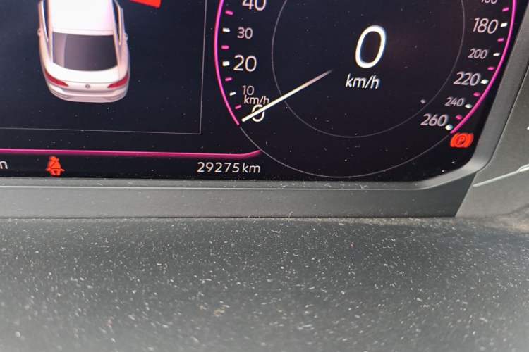 Used Volkswagen FAW-Volkswagen CC 2024 380TSI Striking All-Encompassing Edition Odometer Close Up