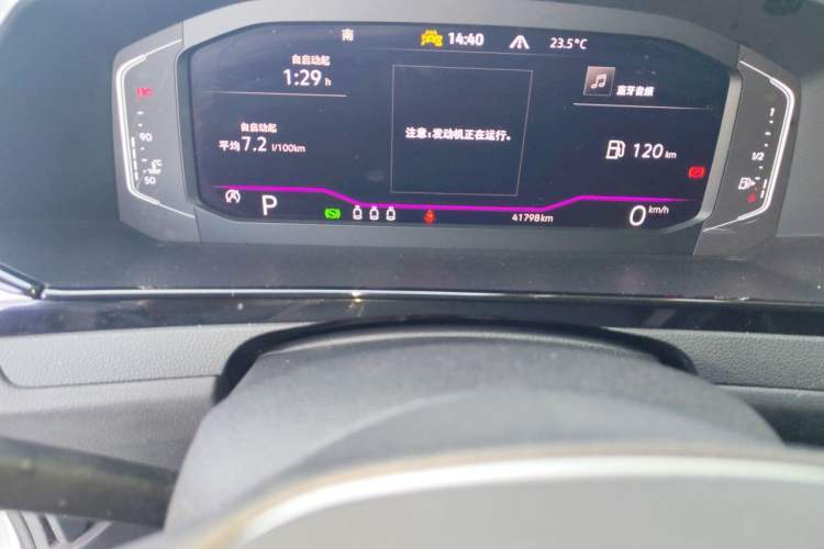 Used Volkswagen FAW-Volkswagen CC 2024 Estate Car 380TSI Hunter's Heart Edition Odometer Close Up