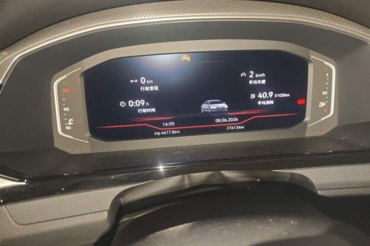 Used Volkswagen FAW-Volkswagen CC 2024 380TSI Striking All-Encompassing Edition Odometer Close Up