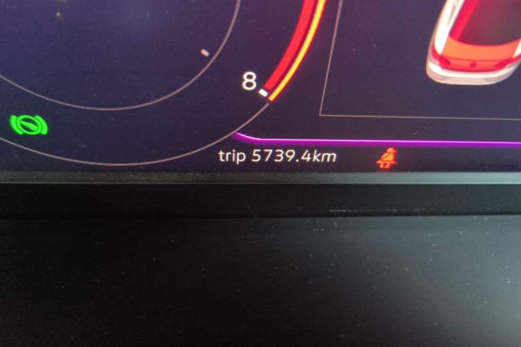 Used Volkswagen FAW-Volkswagen CC 2024 330TSI Spectacular All-inclusive Model Odometer Close Up