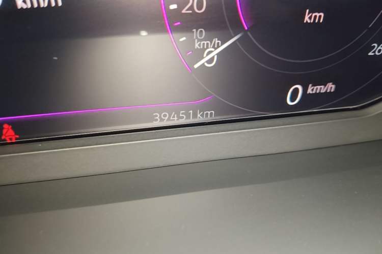 Used Volkswagen FAW-Volkswagen CC 2024 330TSI Ignite Edition Odometer Close Up
