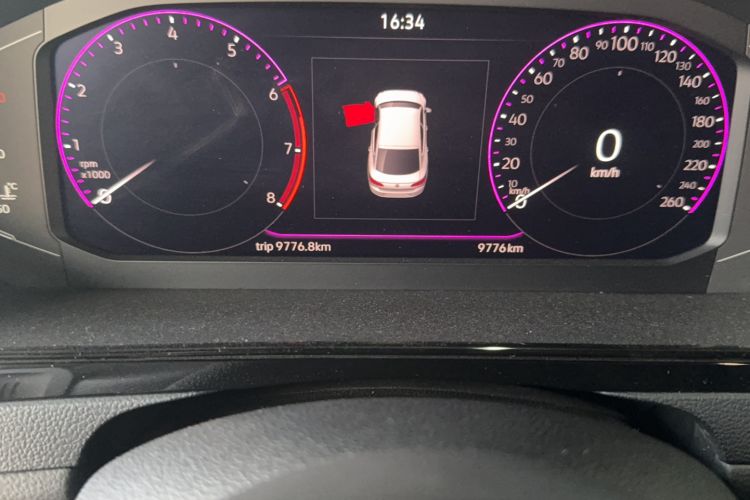 Used Volkswagen FAW-Volkswagen CC 2024 380TSI Striking All-Encompassing Edition Odometer Close Up