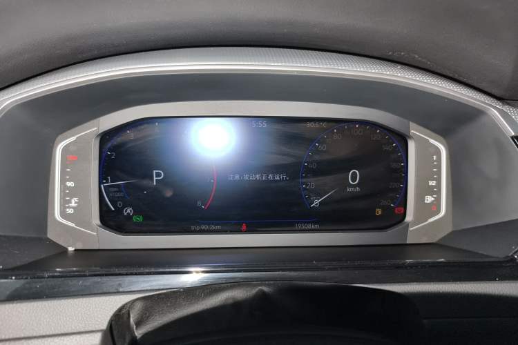 Used Volkswagen FAW-Volkswagen CC 2024 330TSI Ignite Edition Odometer Close Up