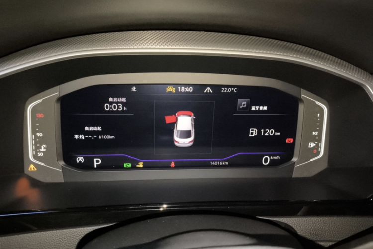 Used Volkswagen FAW-Volkswagen CC 2024 380TSI Striking All-Encompassing Edition Odometer Close Up