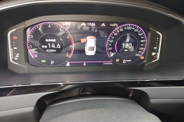 Used Volkswagen FAW-Volkswagen CC 2024 380TSI Striking All-Encompassing Edition Odometer Close Up