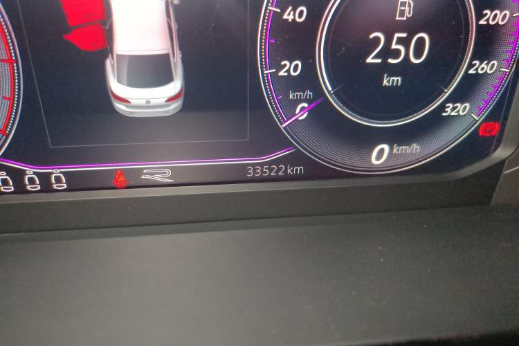Used Volkswagen FAW-Volkswagen CC 2024 380TSI Glorious All-Encompassing Edition Odometer Close Up