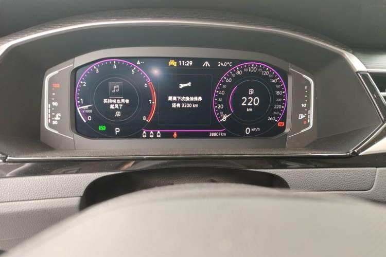 Used Volkswagen FAW-Volkswagen CC 2024 Estate Car 380TSI VarioPak Edition Odometer Close Up