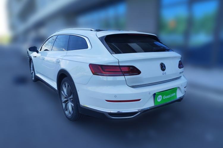 Used Volkswagen FAW-Volkswagen CC 2024 Estate Car 380TSI Hunter's Heart Edition Rear Left 45 Deg