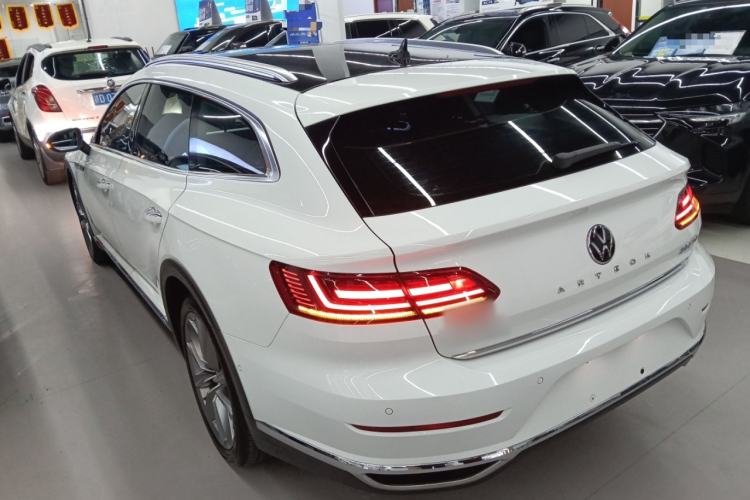Used Volkswagen FAW-Volkswagen CC 2024 Estate Car 380TSI Hunter's Heart Edition Rear Left 45 Deg