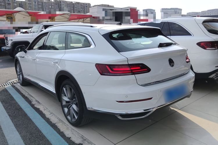 Used Volkswagen FAW-Volkswagen CC 2024 Estate Car 380TSI Hunter's Heart Edition Rear Left 45 Deg