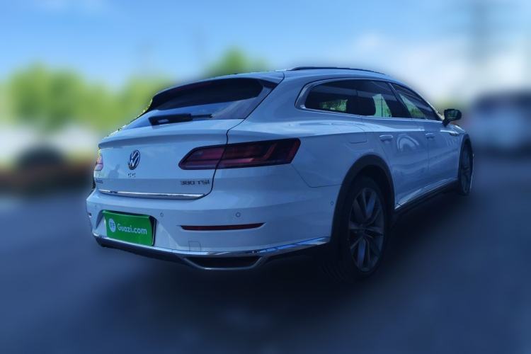 Used Volkswagen FAW-Volkswagen CC 2024 Estate Car 380TSI Hunter's Heart Edition Rear Right 45 Deg