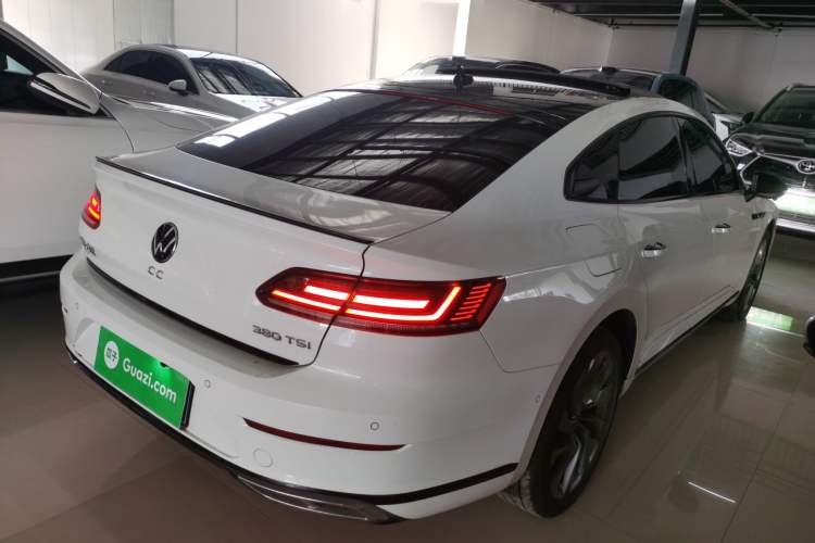 Used Volkswagen FAW-Volkswagen CC 2024 380TSI Striking Edition Rear Right 45 Deg