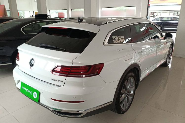 Used Volkswagen FAW-Volkswagen CC 2024 Estate Car 380TSI Hunter's Heart Edition Rear Right 45 Deg