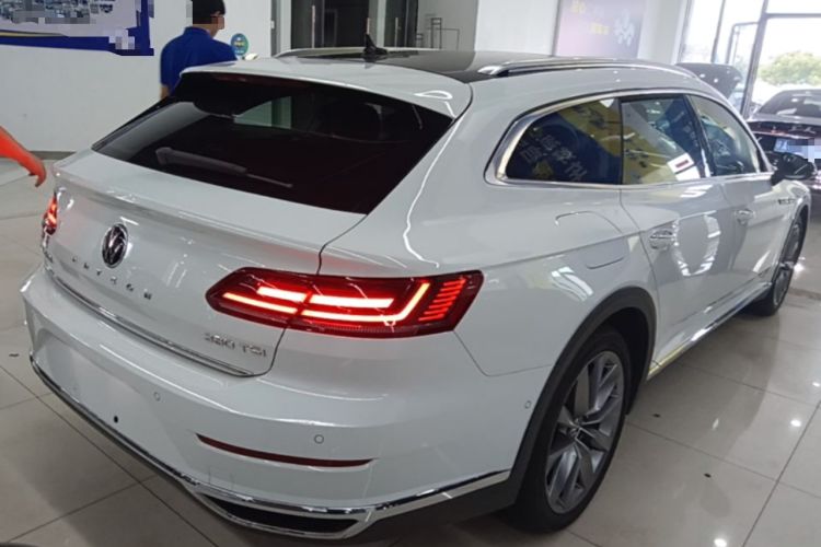 Used Volkswagen FAW-Volkswagen CC 2024 Estate Car 380TSI Hunter's Heart Edition Rear Right 45 Deg