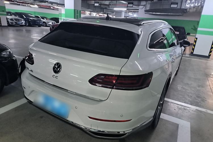 Used Volkswagen FAW-Volkswagen CC 2024 Estate Car 380TSI Hunter's Heart Edition Rear Right 45 Deg