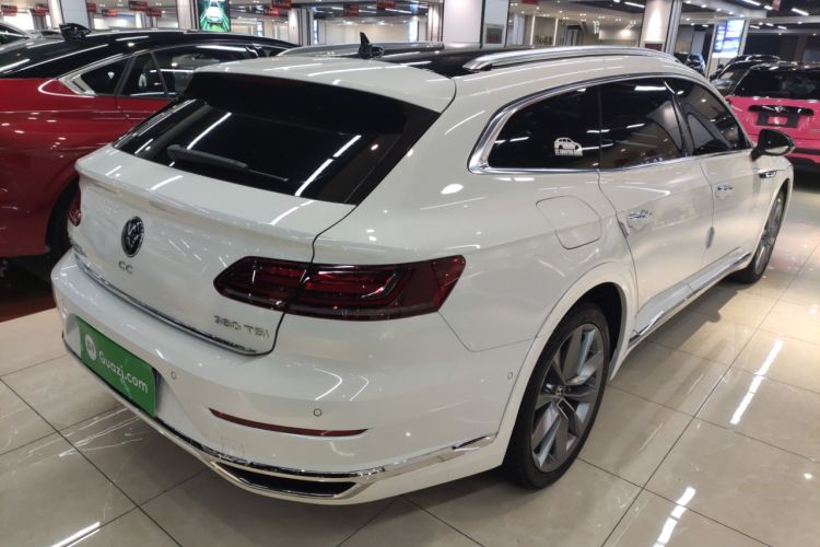Used Volkswagen FAW-Volkswagen CC 2024 Estate Car 380TSI Hunter's Heart All-Encompassing Edition Rear Right 45 Deg