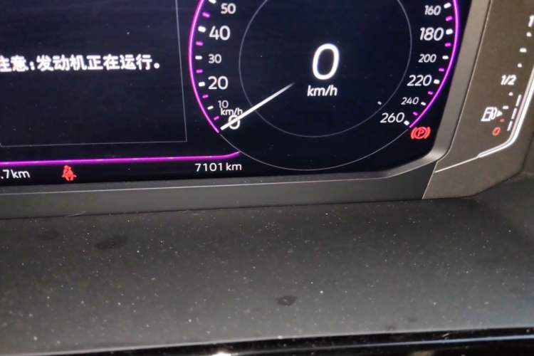 Used Volkswagen FAW-Volkswagen CC 2025 Model, Facelifted 380TSI, Striking and Shared Enjoyment Version Odometer Close Up