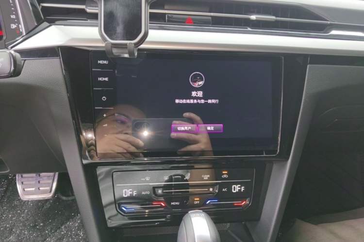 Used Volkswagen FAW-Volkswagen CC 2025 Model, Facelifted, 330TSI, Glamorous—Shared Edition Audio And AC Panel