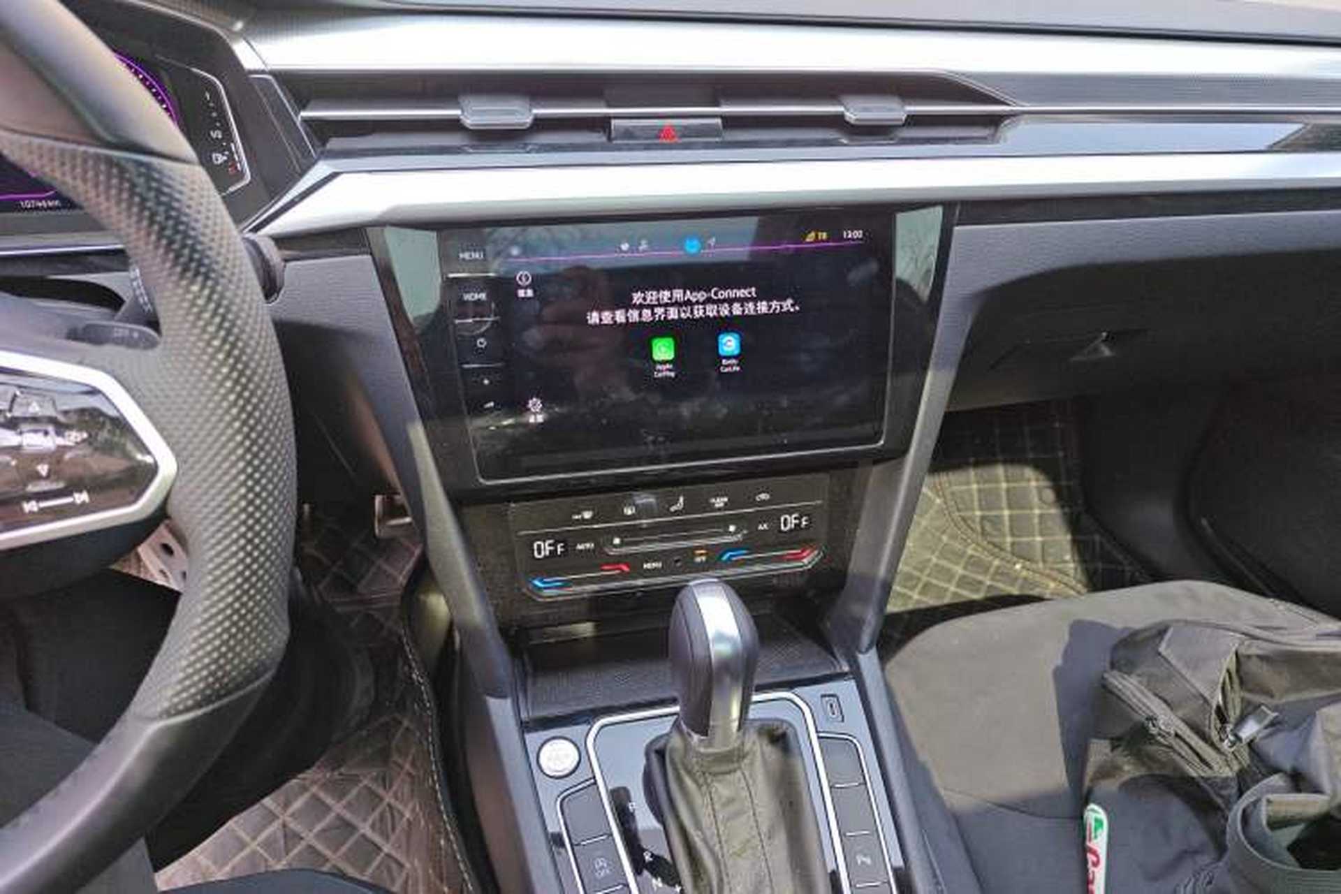 Used Volkswagen FAW-Volkswagen CC 2025 Model, Facelifted, 330TSI, Glamorous—Shared Edition Audio And AC Panel