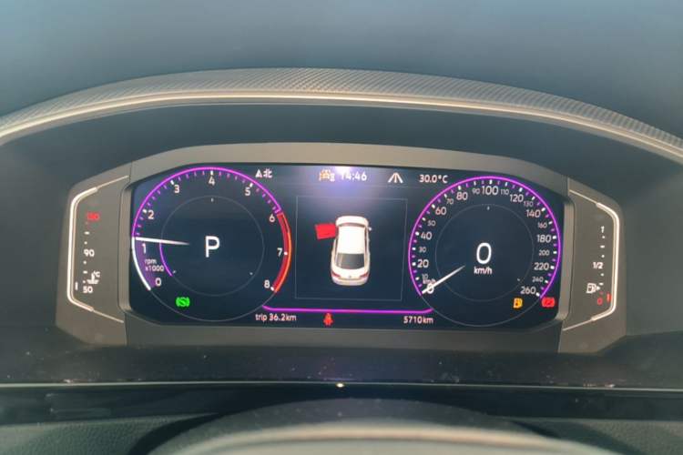 Used Volkswagen FAW-Volkswagen CC 2025 Model, Facelifted 380TSI, Striking and Shared Enjoyment Version Instrument Cluster