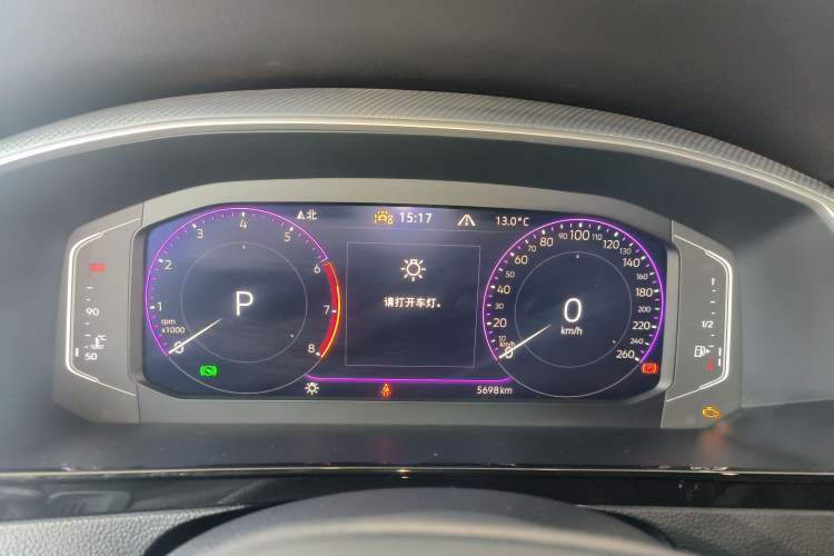 Used Volkswagen FAW-Volkswagen CC 2025 Model, Facelifted 380TSI, Striking and Shared Enjoyment Version Instrument Cluster