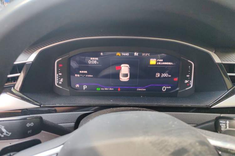 Used Volkswagen FAW-Volkswagen CC 2025 Model, Facelifted 380TSI, Striking and Shared Enjoyment Version Odometer Close Up