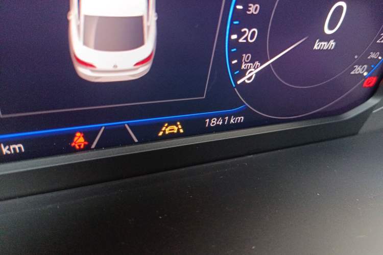 Used Volkswagen FAW-Volkswagen CC 2025 380TSI Striking All-Inclusive Edition Odometer Close Up