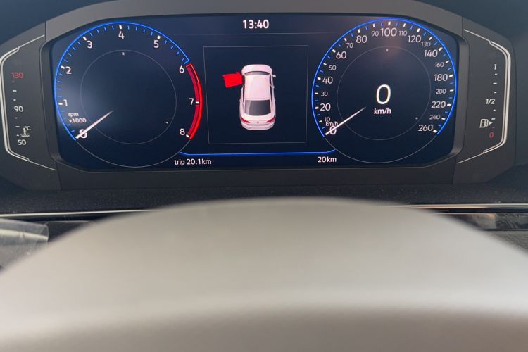 Used Volkswagen FAW-Volkswagen CC 2025 380TSI Striking All-Inclusive Edition Odometer Close Up