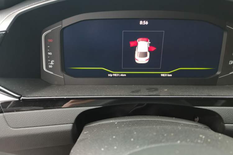 Used Volkswagen FAW-Volkswagen CC 2025 330TSI Ignite All-Inclusive Edition Odometer Close Up