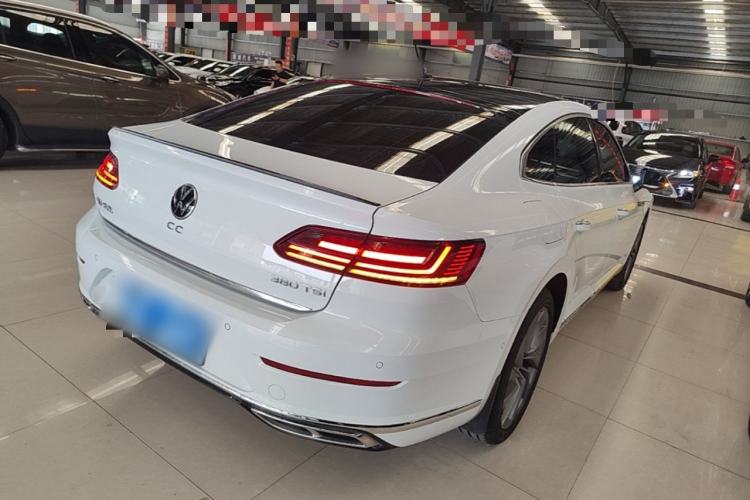Used Volkswagen FAW-Volkswagen CC 2025 Model, Facelifted 380TSI, Striking and Shared Enjoyment Version Rear Right 45 Deg