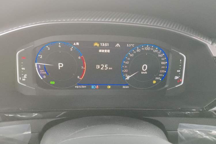 Used Volkswagen FAW-Volkswagen CC 2026 Model, 30 Million Units—Selected, 380TSI, Dazzling Instrument Cluster