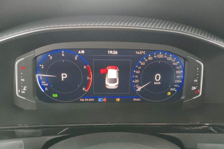 Used Volkswagen FAW-Volkswagen CC 2026 Model, 30 Million Units—Selected, 330TSI, Glamorous Instrument Cluster