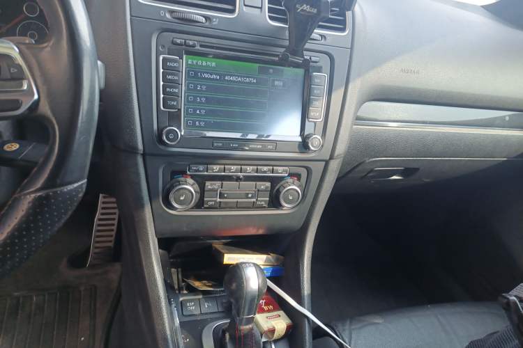 Used Volkswagen Golf 2010 2.0 TSI GTI Audio And AC Panel