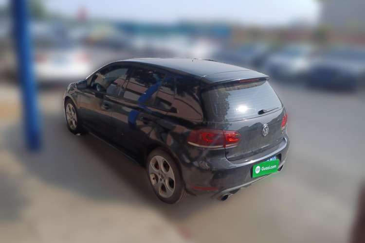 Used Volkswagen Golf 2010 2.0 TSI GTI Rear Left 45 Deg