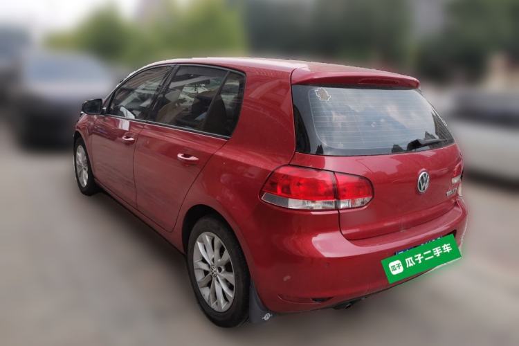 Used Volkswagen Golf 2010 1.4 TSI Automatic Comfort Model Rear Left 45 Deg
