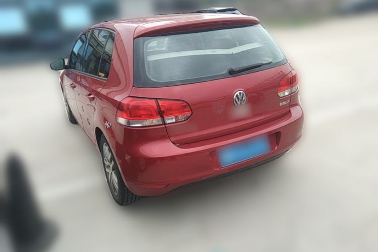 Used Volkswagen Golf 2010 1.6 Manual Comfort Version Rear Left 45 Deg