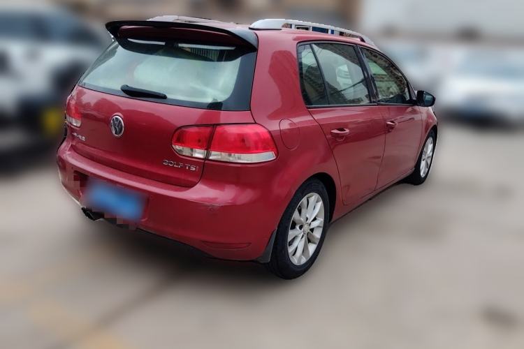 Used Volkswagen Golf 2010 1.4 TSI Automatic Comfort Model Rear Right 45 Deg