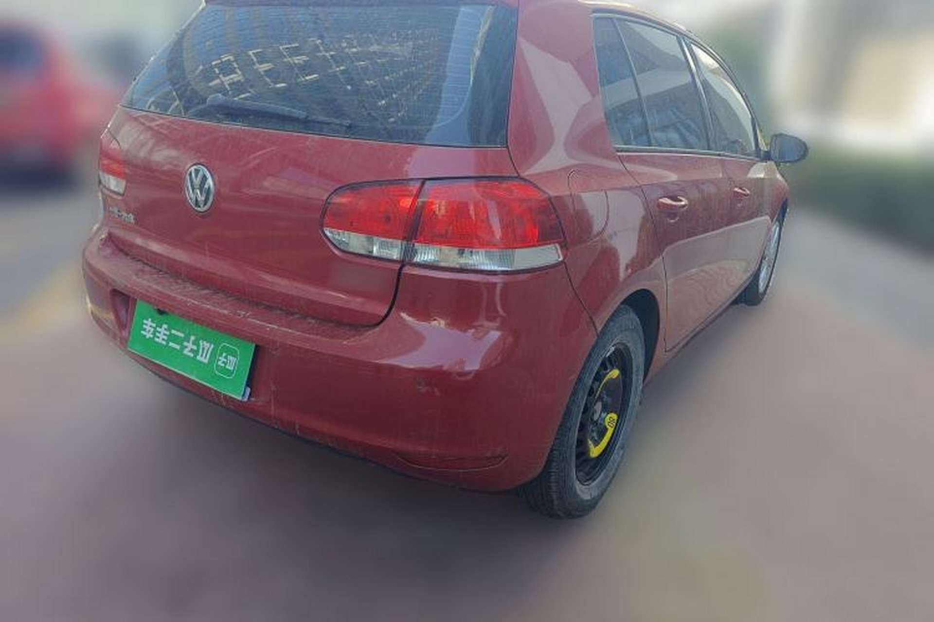 Used Volkswagen Golf 2010 1.6 Automatic Fashion Model Rear Right 45 Deg