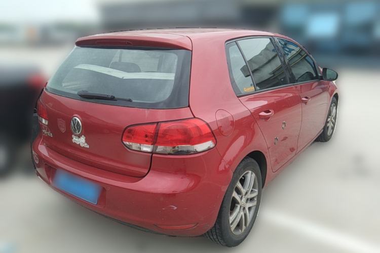 Used Volkswagen Golf 2010 1.6 Manual Comfort Version Rear Right 45 Deg