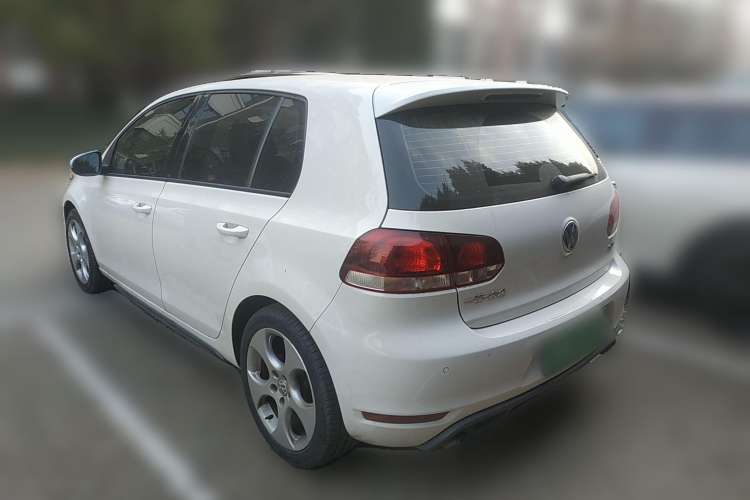 Used Volkswagen Golf 2010 2.0 TSI GTI Rear Left 45 Deg