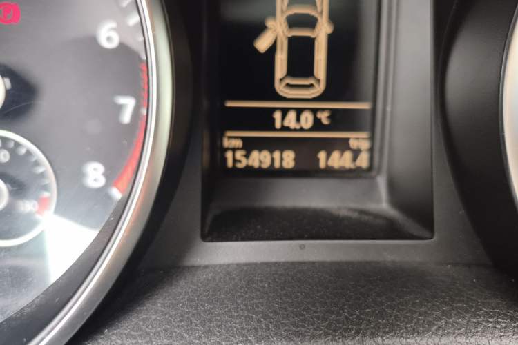 Used Volkswagen Golf 2011 2.0 TSI R Odometer Close Up