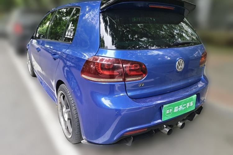 Used Volkswagen Golf 2011 2.0 TSI R Rear Left 45 Deg