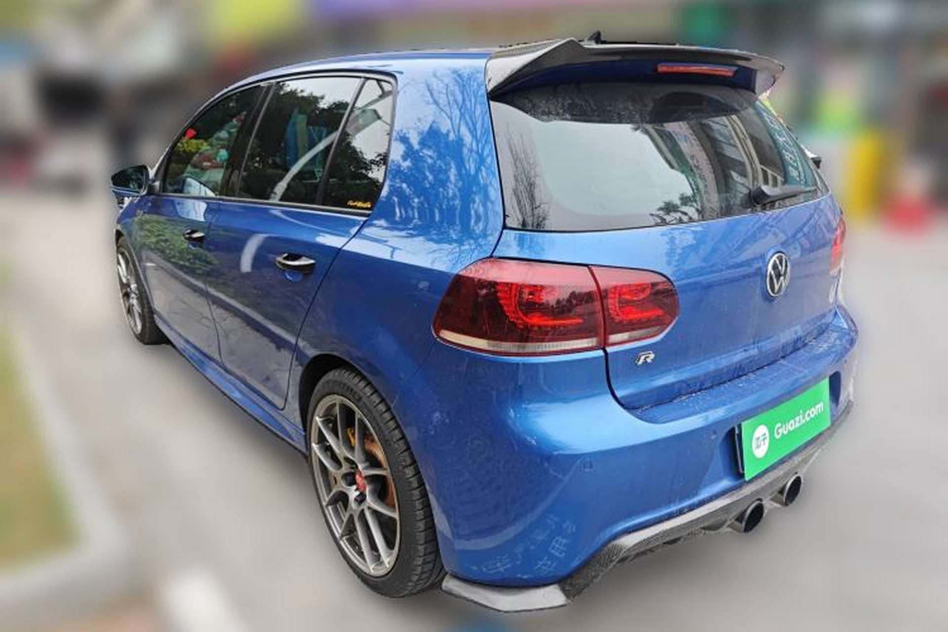 Used Volkswagen Golf 2011 2.0 TSI R Rear Left 45 Deg