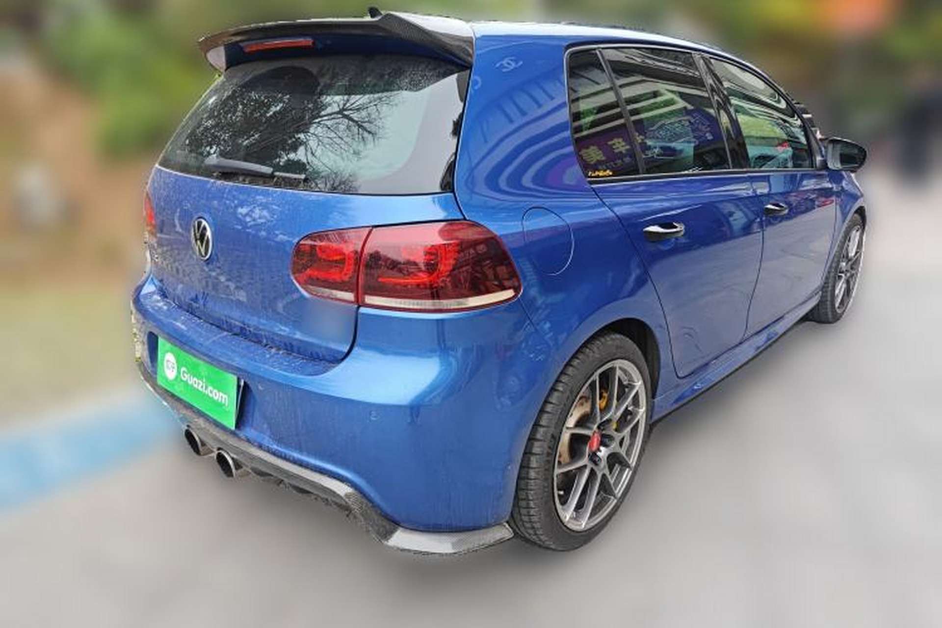 Used Volkswagen Golf 2011 2.0 TSI R Rear Right 45 Deg