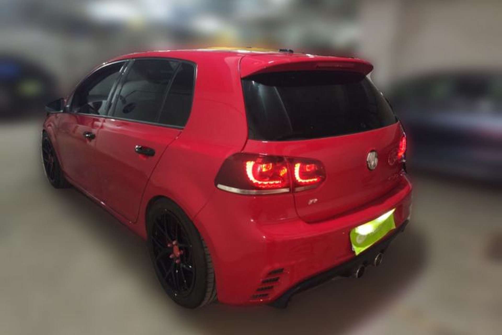 Used Volkswagen Golf 2011 2.0 TSI R Rear Left 45 Deg