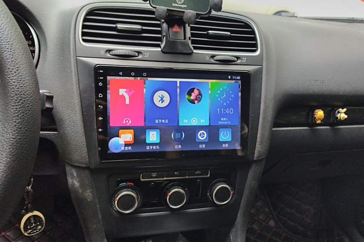 Used Volkswagen Golf 2011 1.4 TSI Automatic Comfort Model Audio And AC Panel