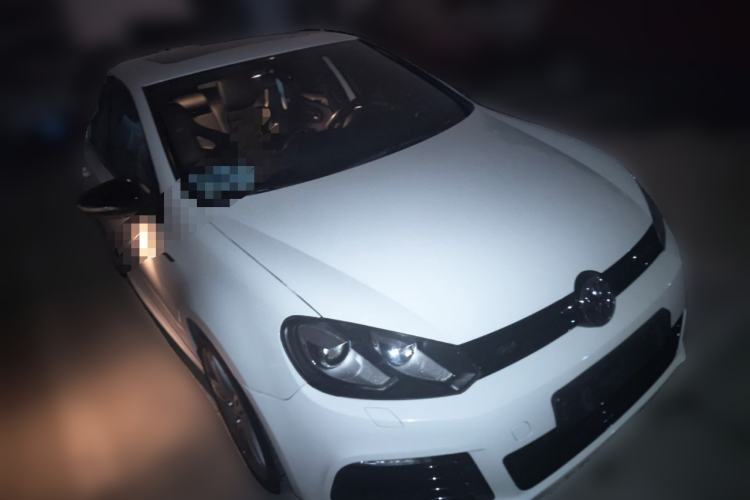 Used Volkswagen Golf 2011 2.0 TSI R Front Right 45 Deg